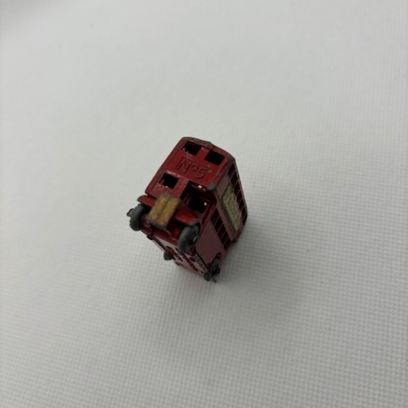 Lesney Matchbox, No.5 London Red Double Decker Bus, Circa 1957 Vintage Rare Find - Picture 5 of 7